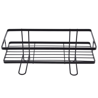 Bathroom Over The Toilet Storage Shelf Space Saver Punch Free Bathroom Storage OrganizerBlack V1294-YM0523-3112220015011
