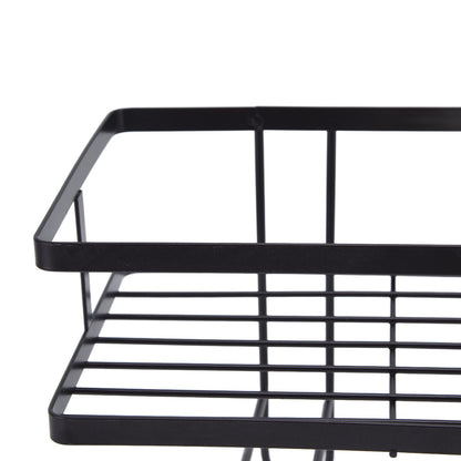 Bathroom Over The Toilet Storage Shelf Space Saver Punch Free Bathroom Storage OrganizerBlack V1294-YM0523-3112220015011