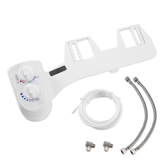 Intelligent Toilet Bidet Set with Dual Rotate Knob Non Electric Self Cleaning Single Nozzle Bidet Toilet V1294-YM0523-3112220015311