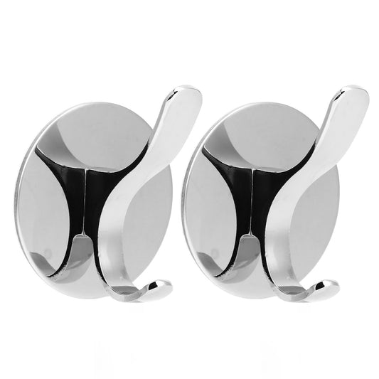 2PCS Wall Mounted Clothes Hook Heavy Duty Door Towel Hook Bathroom Wall Hanger for Household V1294-YM0523-3112220016111