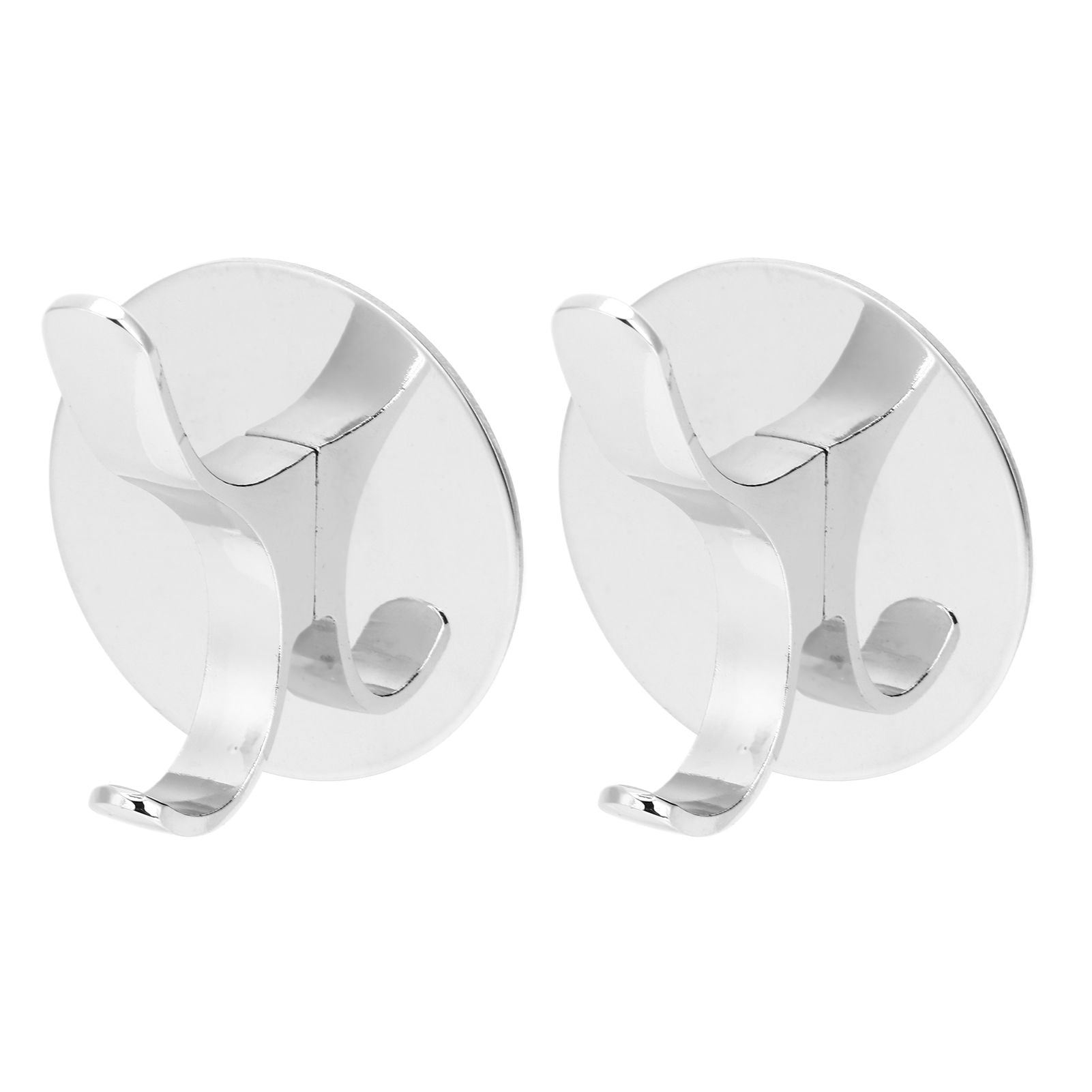 2PCS Wall Mounted Clothes Hook Heavy Duty Door Towel Hook Bathroom Wall Hanger for Household V1294-YM0523-3112220016111