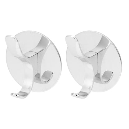 2PCS Wall Mounted Clothes Hook Heavy Duty Door Towel Hook Bathroom Wall Hanger for Household V1294-YM0523-3112220016111