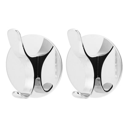 2PCS Wall Mounted Clothes Hook Heavy Duty Door Towel Hook Bathroom Wall Hanger for Household V1294-YM0523-3112220016111