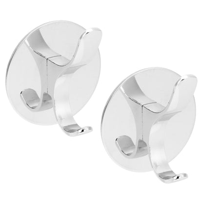 2PCS Wall Mounted Clothes Hook Heavy Duty Door Towel Hook Bathroom Wall Hanger for Household V1294-YM0523-3112220016111