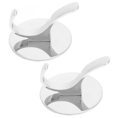 2PCS Wall Mounted Clothes Hook Heavy Duty Door Towel Hook Bathroom Wall Hanger for Household V1294-YM0523-3112220016111
