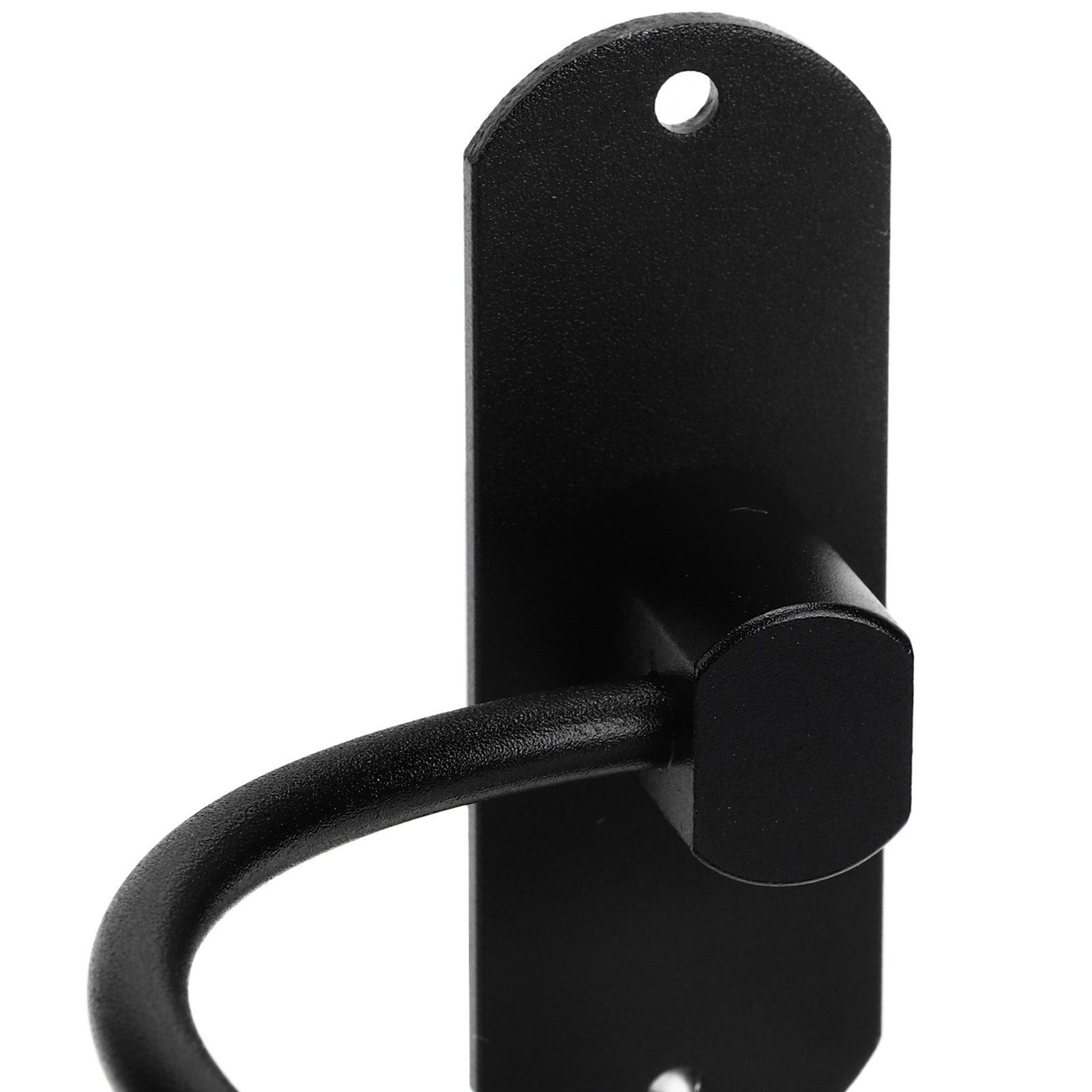 Hair Dryer Holder Wall Mounted Bathroom Blower Hanging Rack Organizer Punching Free Black V1294-YM0523-3112220017611