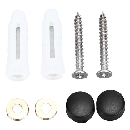 Hair Dryer Holder Wall Mounted Bathroom Blower Hanging Rack Organizer Punching Free Black V1294-YM0523-3112220017611