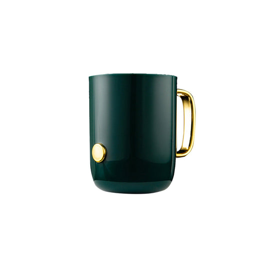Tooth Brush Cup Bathroom Tumbler Mug Unisex PP Material for Daily Use Household TravelBlackish Green 201-300ml V1294-YM0523-3112220018012