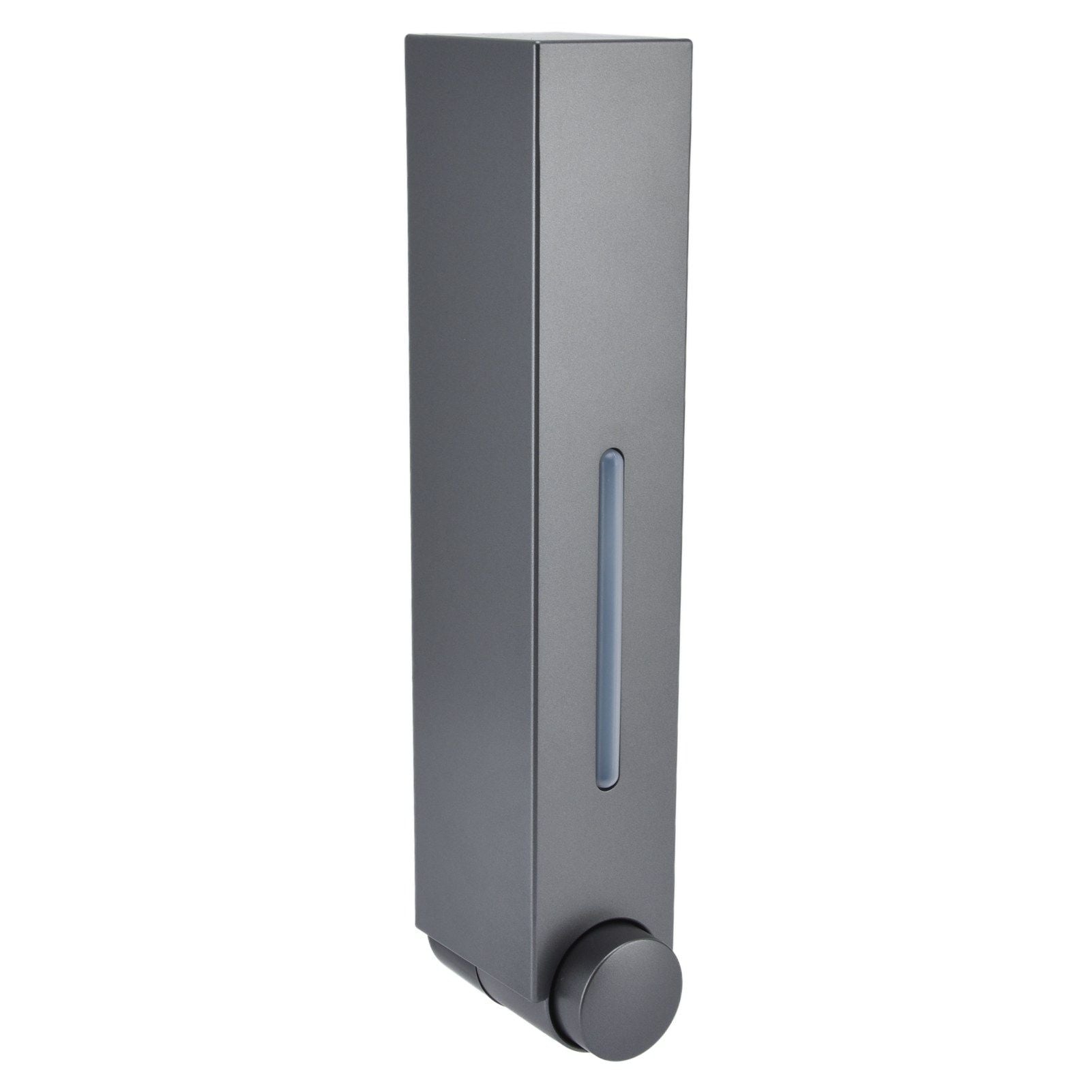 Push Type Hand Soap Dispenser 420ML 2 Compartment Design Wall Mounted Shampoo Dispenser for Hotel Home V1294-YM0523-3112220019712