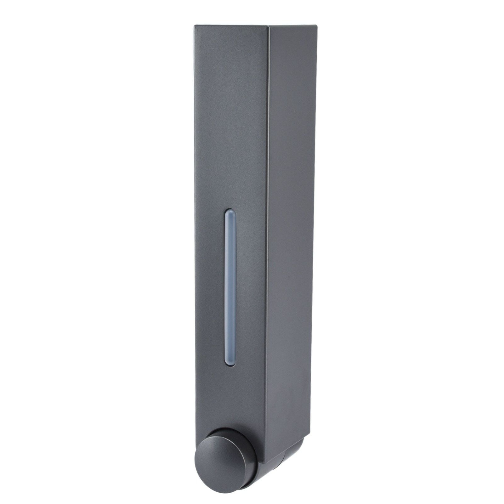 Push Type Hand Soap Dispenser 420ML 2 Compartment Design Wall Mounted Shampoo Dispenser for Hotel Home V1294-YM0523-3112220019712