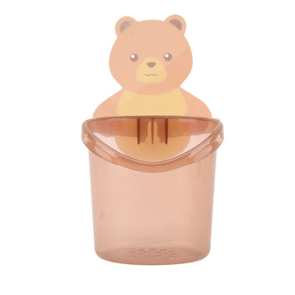Wall Mounted Bathroom Toothbrush Holder Toothpaste Storage Box Home Storage RackCoffee V1294-YM0523-3112220020312