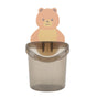 Wall Mounted Bathroom Toothbrush Holder Toothpaste Storage Box Home Storage RackGray V1294-YM0523-3112220020313