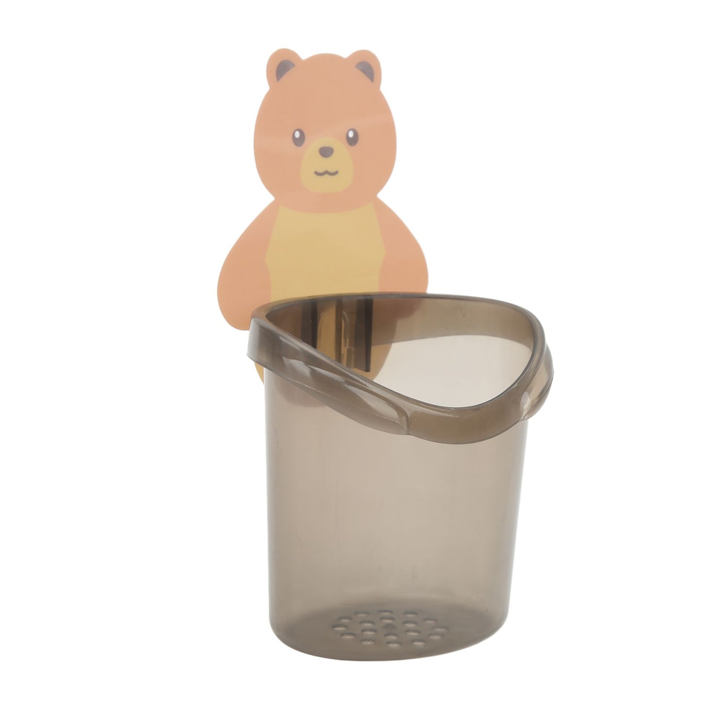 Wall Mounted Bathroom Toothbrush Holder Toothpaste Storage Box Home Storage RackGray V1294-YM0523-3112220020313