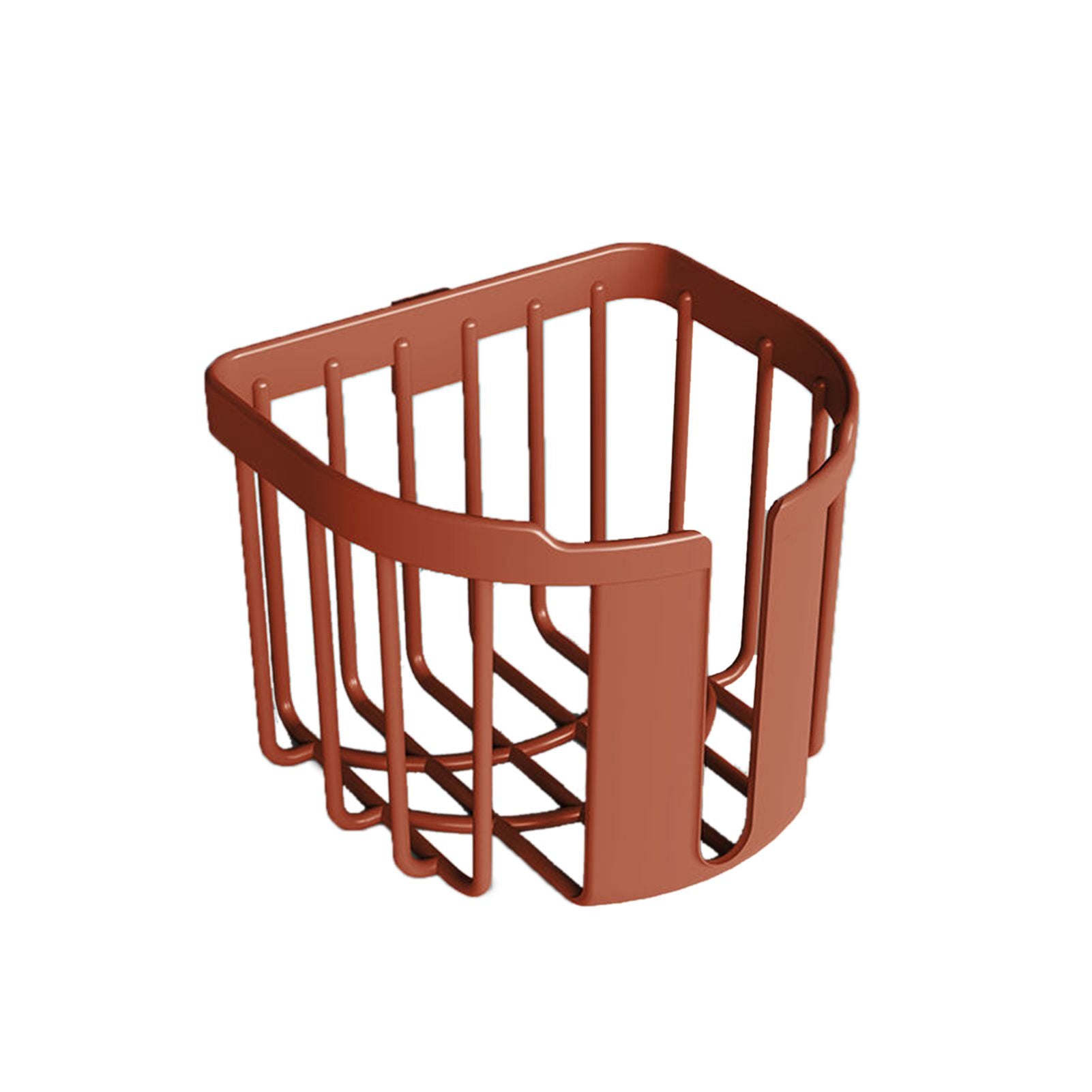 Wall Mount Paper Holder ABS Punch Free Smooth Toilet Tissue Box for Bathroom Kitchen WashroomRed V1294-YM0523-3112220021212