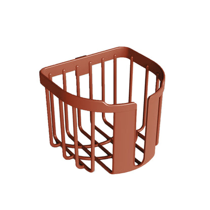 Wall Mount Paper Holder ABS Punch Free Smooth Toilet Tissue Box for Bathroom Kitchen WashroomRed V1294-YM0523-3112220021212