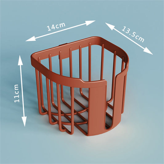Wall Mount Paper Holder ABS Punch Free Smooth Toilet Tissue Box for Bathroom Kitchen WashroomRed V1294-YM0523-3112220021212