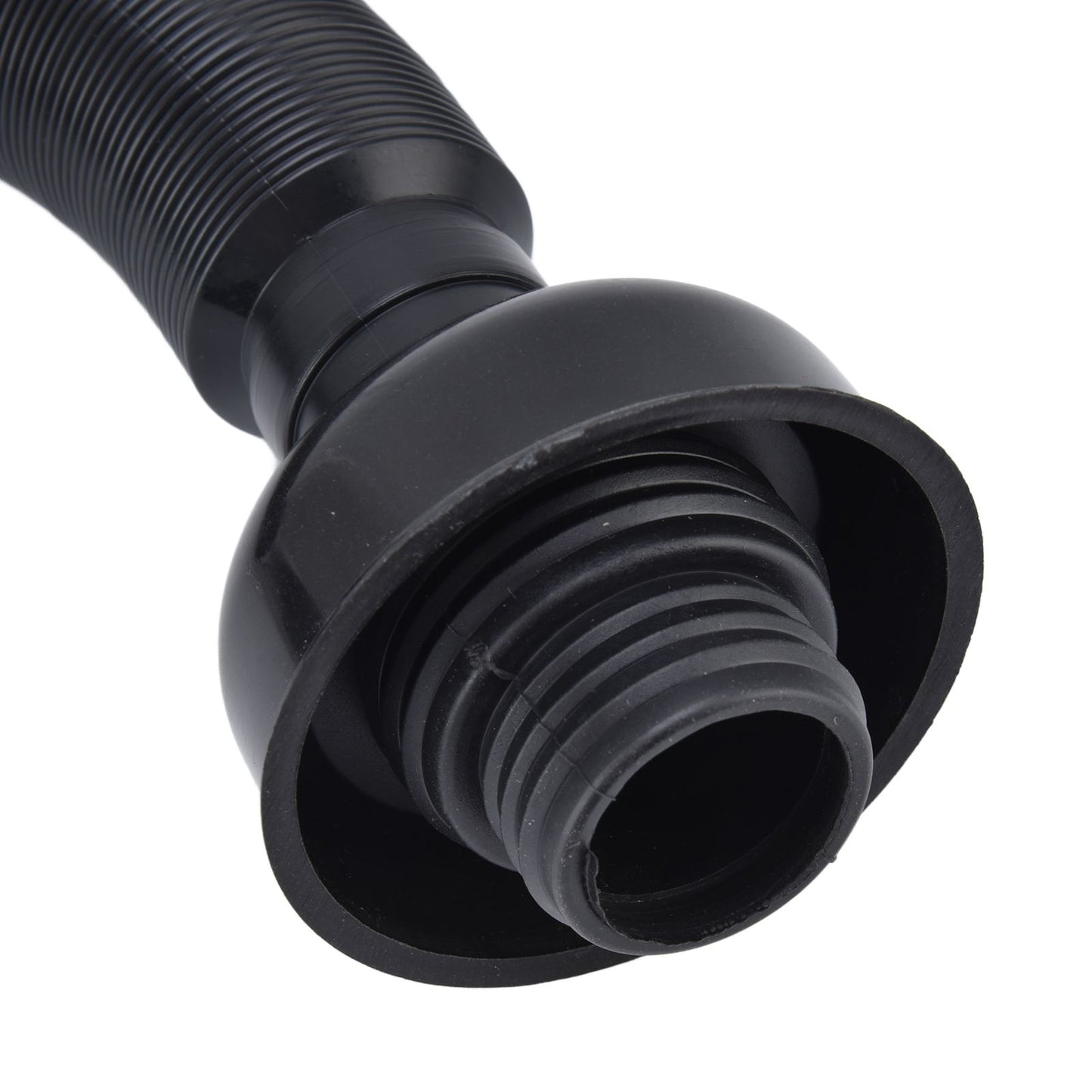 Basin Drain Pipe Wash Basin Sink Drain Hose Flexible PVC Water Pipe for Kitchen Bathroom BlackMulti Function V1294-YM0523-3112220022511