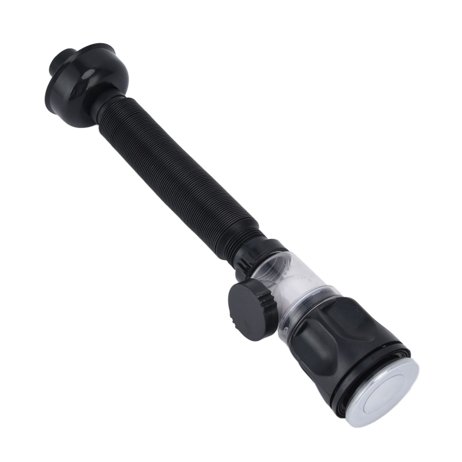 Basin Drain Pipe Wash Basin Sink Drain Hose Flexible PVC Water Pipe for Kitchen Bathroom BlackMulti Function V1294-YM0523-3112220022512