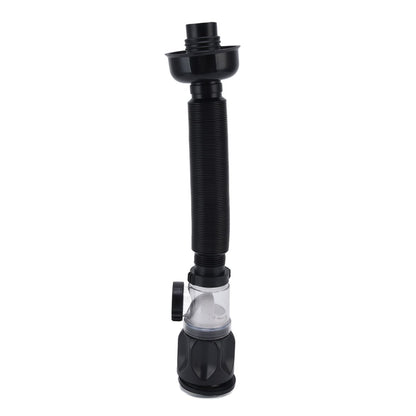 Basin Drain Pipe Wash Basin Sink Drain Hose Flexible PVC Water Pipe for Kitchen Bathroom BlackMulti Function V1294-YM0523-3112220022512