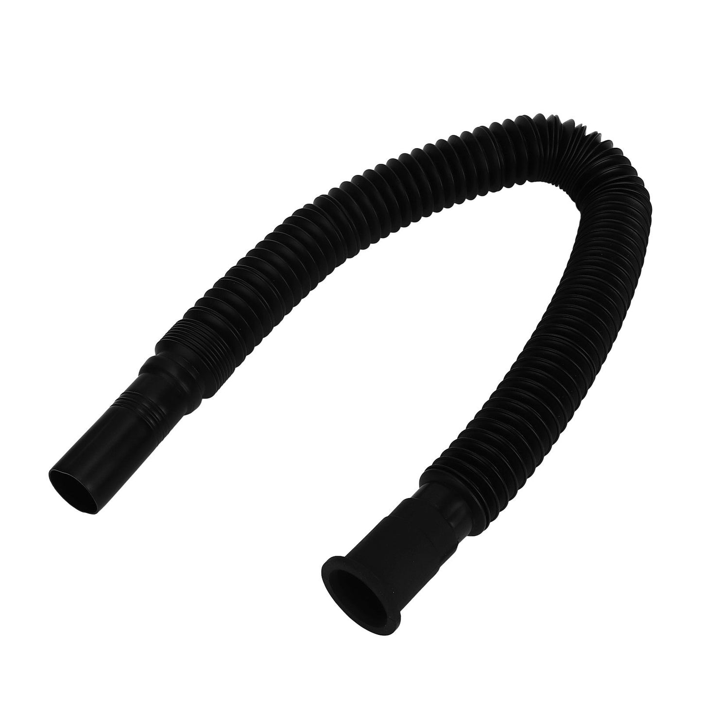 2Pcs Basin Drain Pipe Wash Basin Sink Drain Hose Flexible PVC Water Pipe for Kitchen Bathroom Black V1294-YM0523-3112220022611