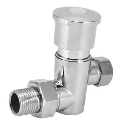 Flashing Valve G1/2 Zinc Alloy Manual Hand Pressing Delayed Durable Glossy Surface Hand Pressing Flashing V1294-YM0523-3112220022711