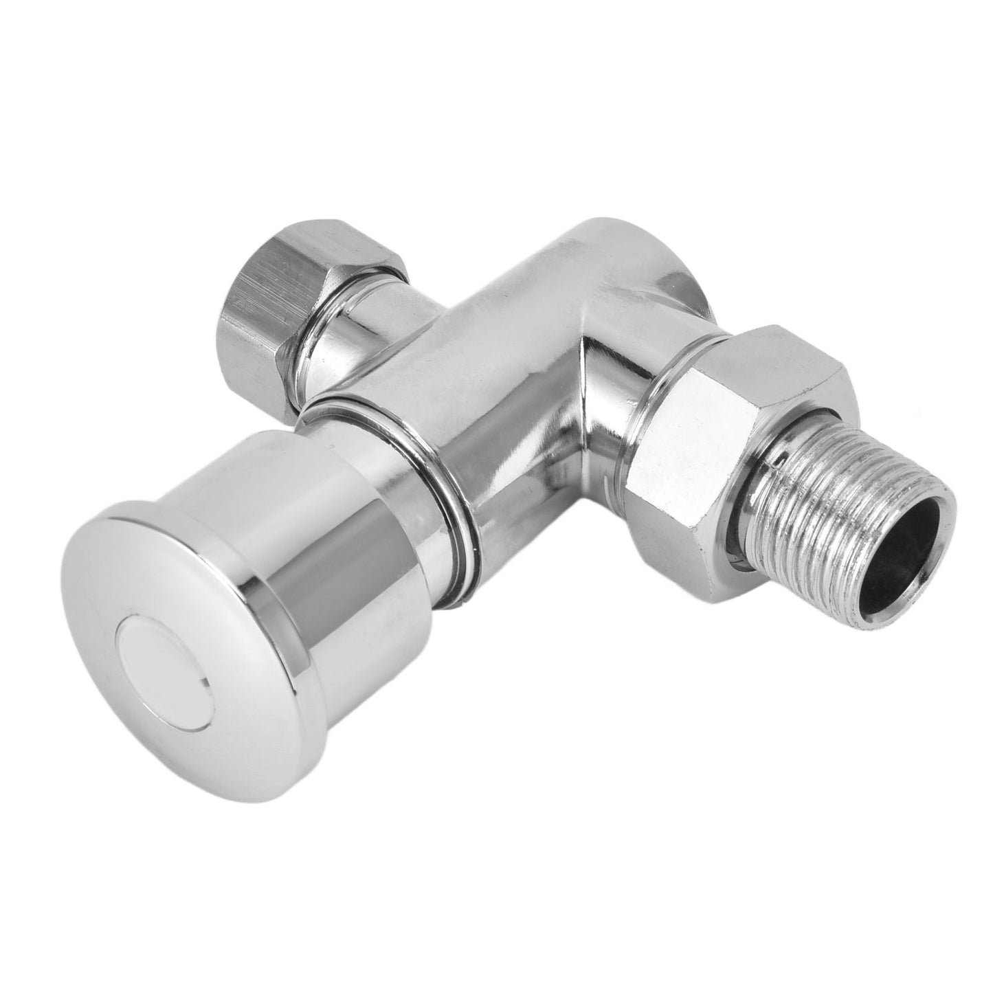 Flashing Valve G1/2 Zinc Alloy Manual Hand Pressing Delayed Durable Glossy Surface Hand Pressing Flashing V1294-YM0523-3112220022711