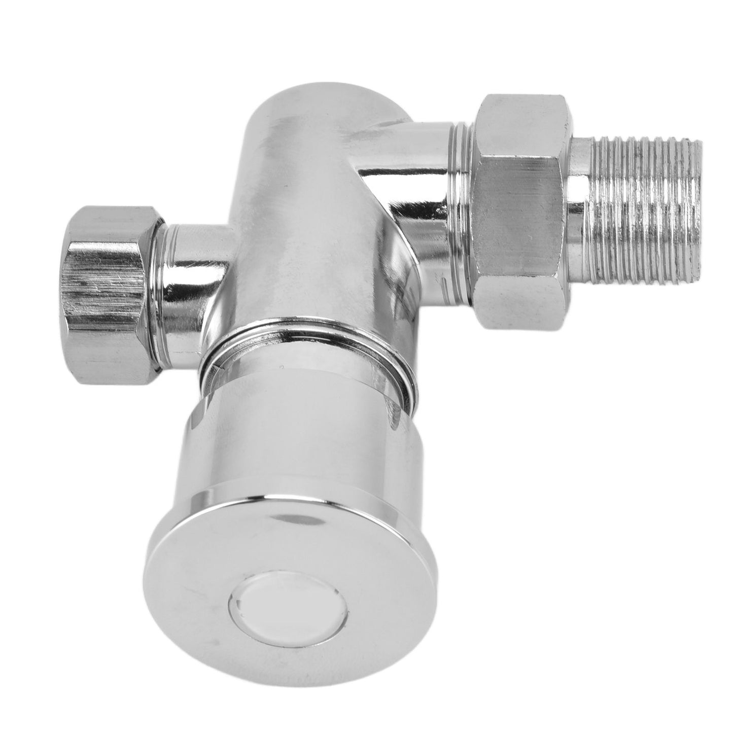 Flashing Valve G1/2 Zinc Alloy Manual Hand Pressing Delayed Durable Glossy Surface Hand Pressing Flashing V1294-YM0523-3112220022711