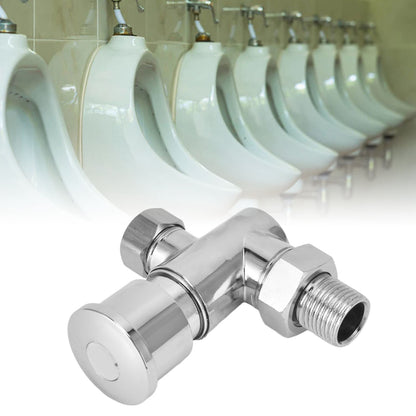 Flashing Valve G1/2 Zinc Alloy Manual Hand Pressing Delayed Durable Glossy Surface Hand Pressing Flashing V1294-YM0523-3112220022711