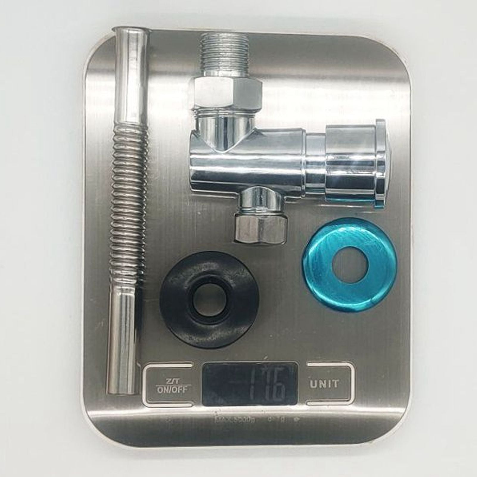 Flashing Valve G1/2 Zinc Alloy Manual Hand Pressing Delayed Durable Glossy Surface Hand Pressing Flashing V1294-YM0523-3112220022711