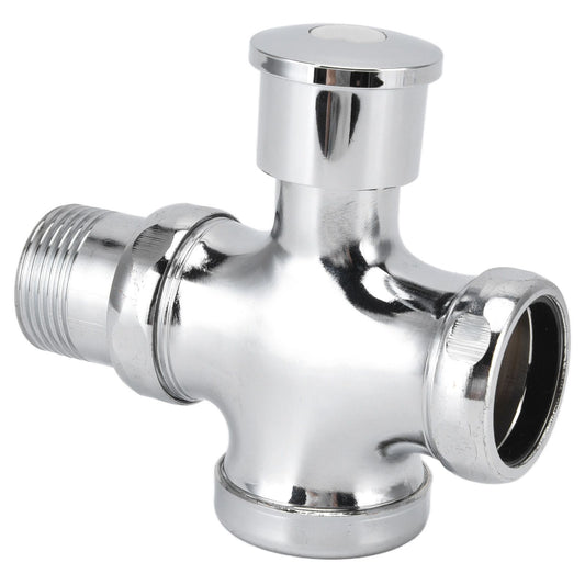 Urinal Flush Valve with Push Button Toilet Delay Flushing Valve Toilet Tank Parts Replacement DN20 DN25 V1294-YM0523-3112220023011