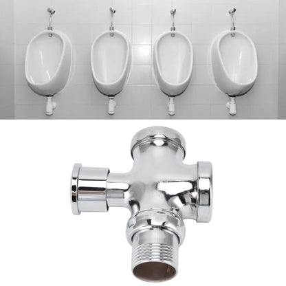 Urinal Flush Valve with Push Button Toilet Delay Flushing Valve Toilet Tank Parts Replacement DN20 DN25 V1294-YM0523-3112220023011