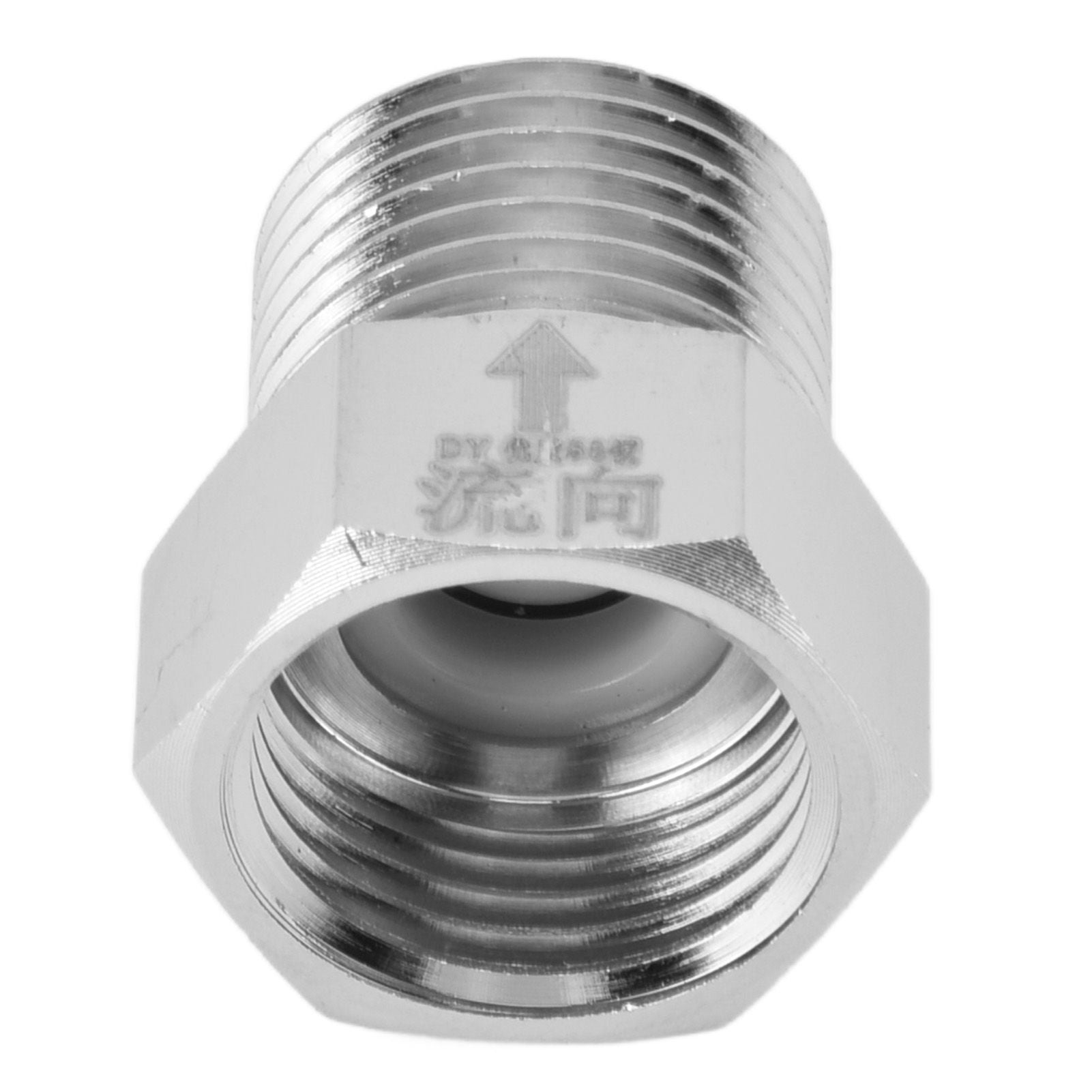 Basin Faucet Check Valve Toilet Bathroom Brass Check Valve Adapter for Household DishwasherG1/2 V1294-YM0523-3112220023111