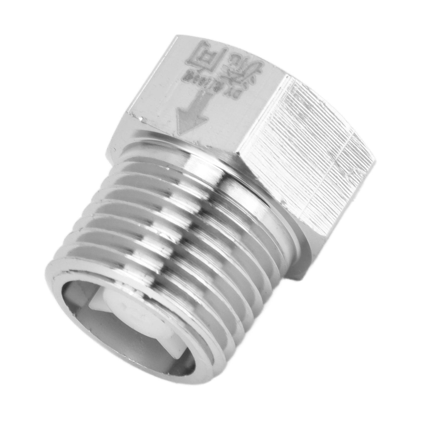 Basin Faucet Check Valve Toilet Bathroom Brass Check Valve Adapter for Household DishwasherG1/2 V1294-YM0523-3112220023111