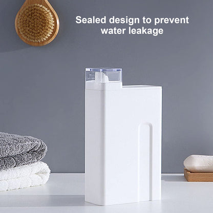 Empty Laundry Detergent Dispenser Bottles Reusable Supplementary Care Agent Container for Bathroom Washroom V1294-YM0523-3112220024611