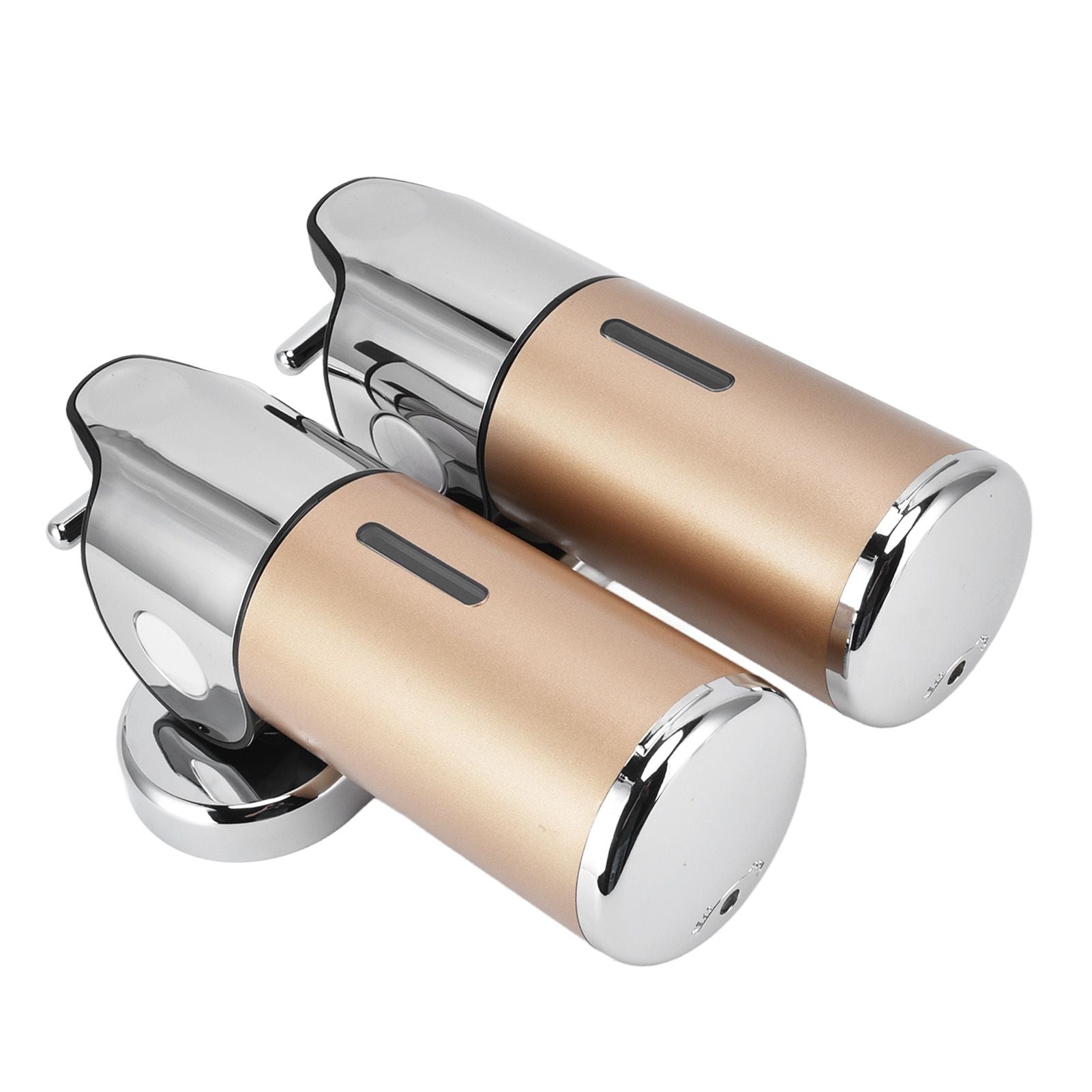 Wall Mount Soap Shower Dispenser Dual Pump 2 Separate Compartments Reusable Space Saving Shampoo Conditioner V1294-YM0523-3112220024911