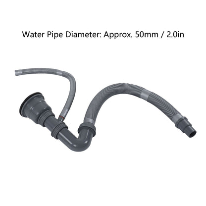 Kitchen Sink Strainer Drain Hose Single Sink Drain Set Kitchen Drain Fittings Appliances V1294-YM0523-3112220028011