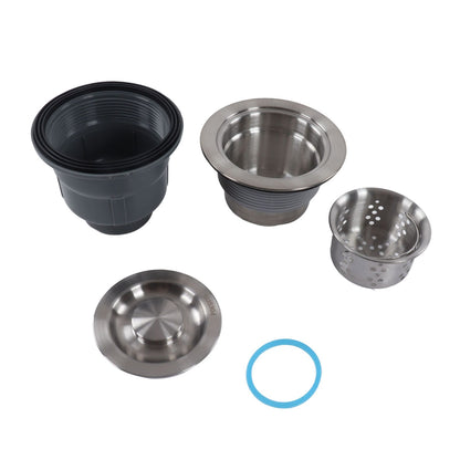 Kitchen Sink Strainer Drain Hose Single Sink Drain Set Kitchen Drain Fittings Appliances V1294-YM0523-3112220028011