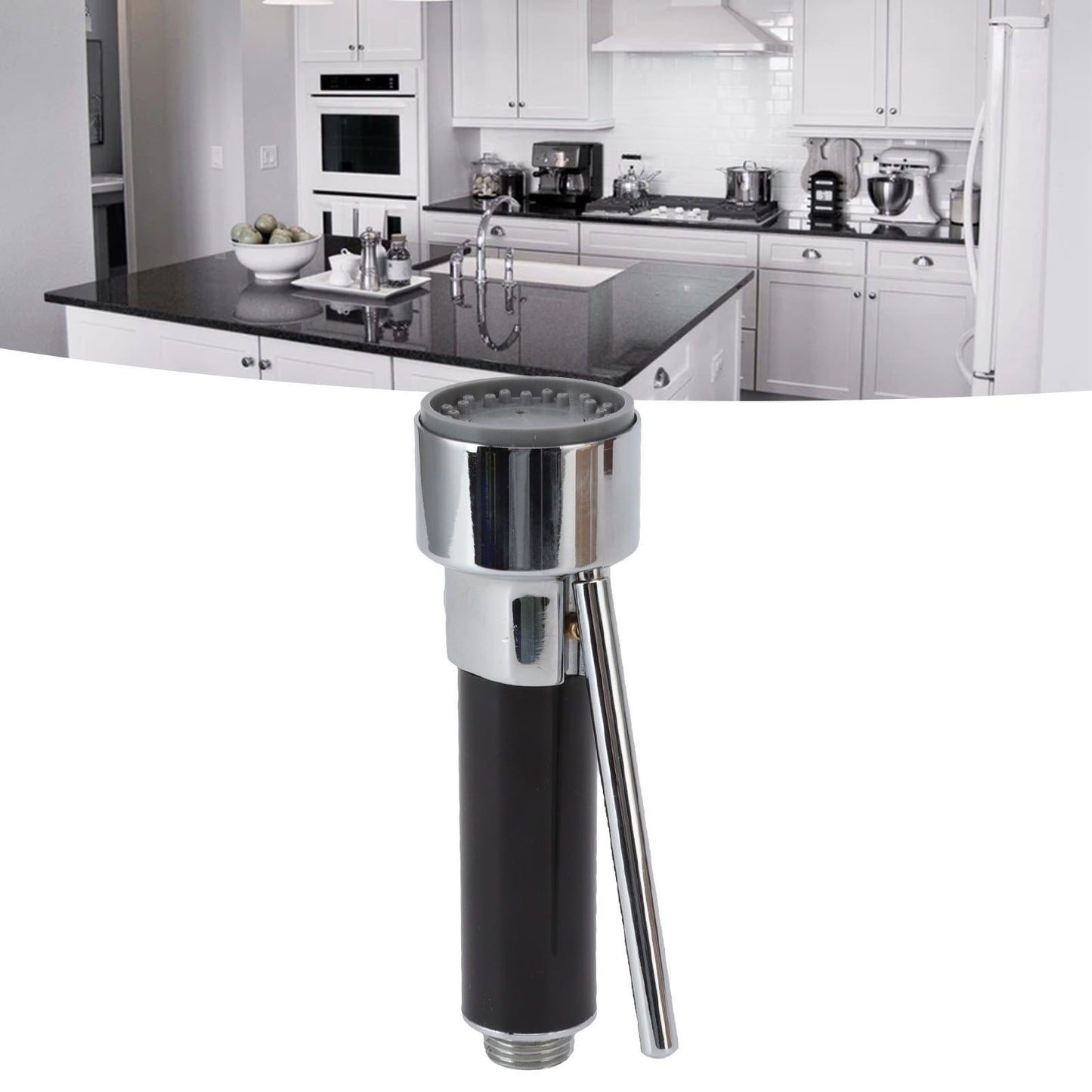 Replacement Spring Kitchen Mixer Tap Stylish Faucet Pull Out Down Sprayer Head for G1/2 Male Head V1294-YM0523-3112220028511