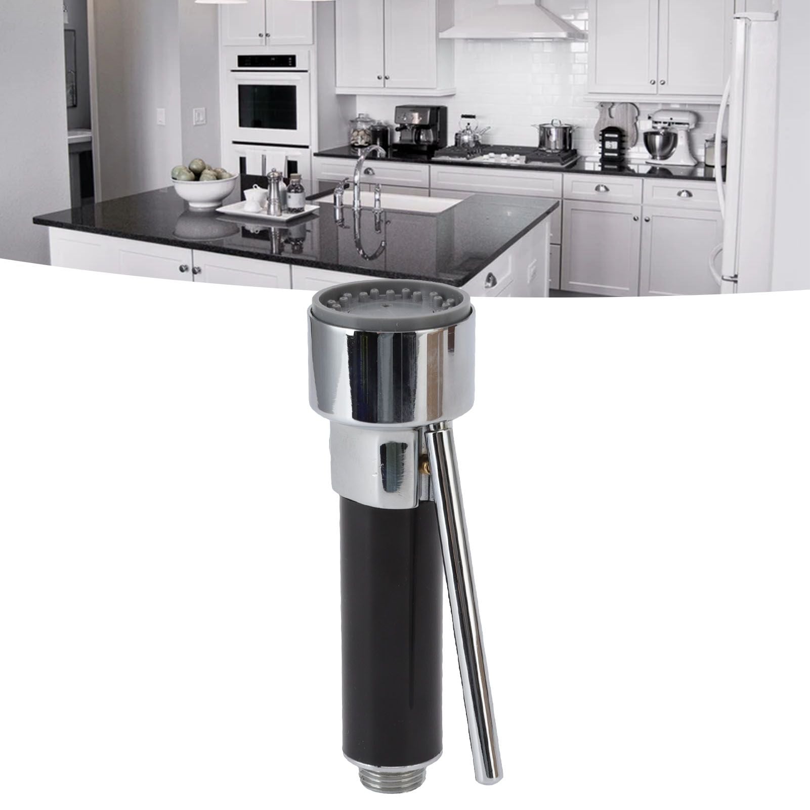 Replacement Spring Kitchen Mixer Tap Stylish Faucet Pull Out Down Sprayer Head for G1/2 Male Head V1294-YM0523-3112220028511