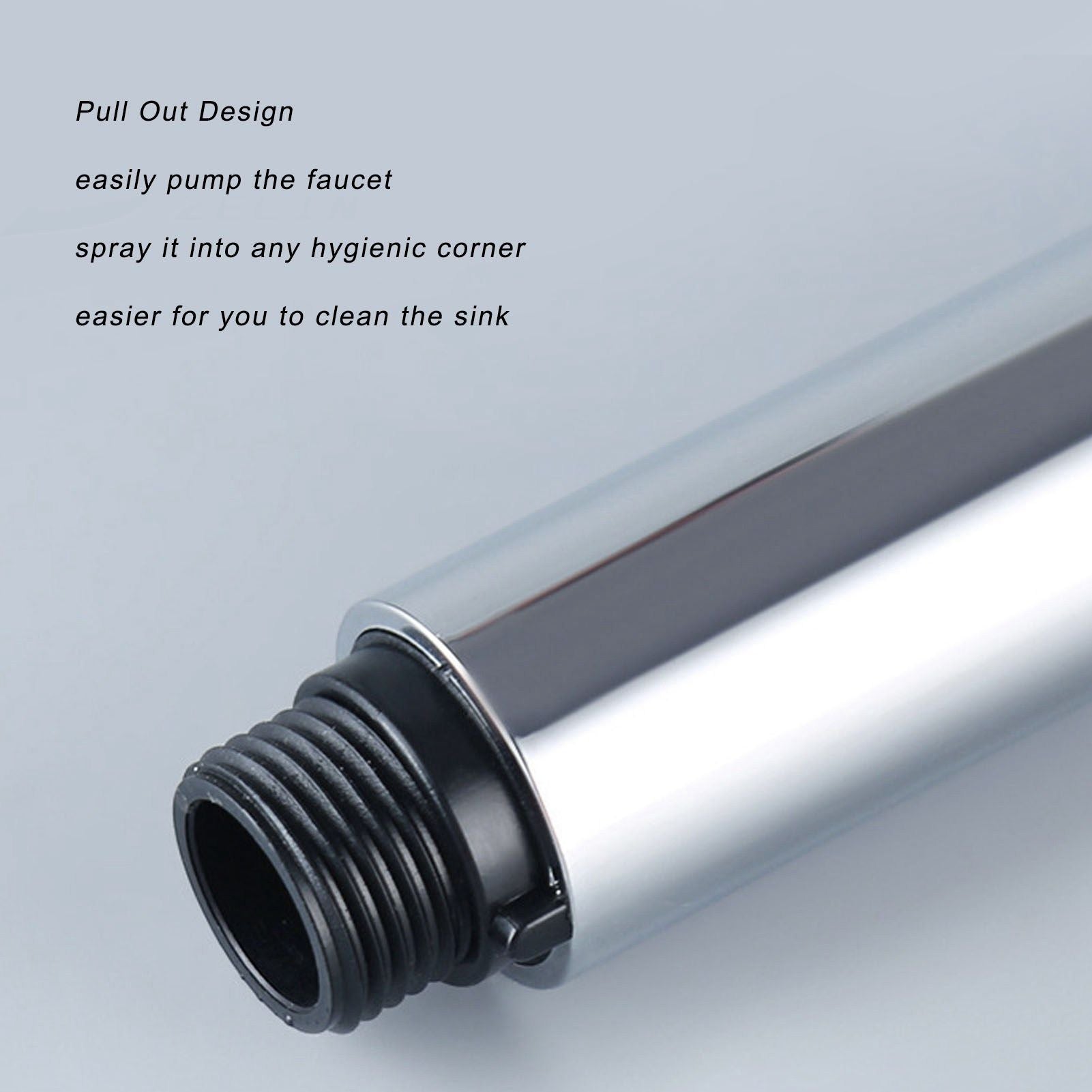 Kitchen Tap Pull Out Spray Head Sink Sprayer ABS Water Saving for Kitchen Bathroom Restaurant Hotel V1294-YM0523-3112220028911