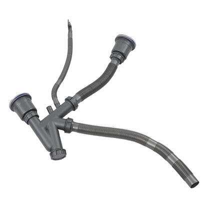 Sink Drain Assembly Kit Quick Connect Functional Bathroom Sink Drain for Home Kitchen V1294-YM0523-3112220029411