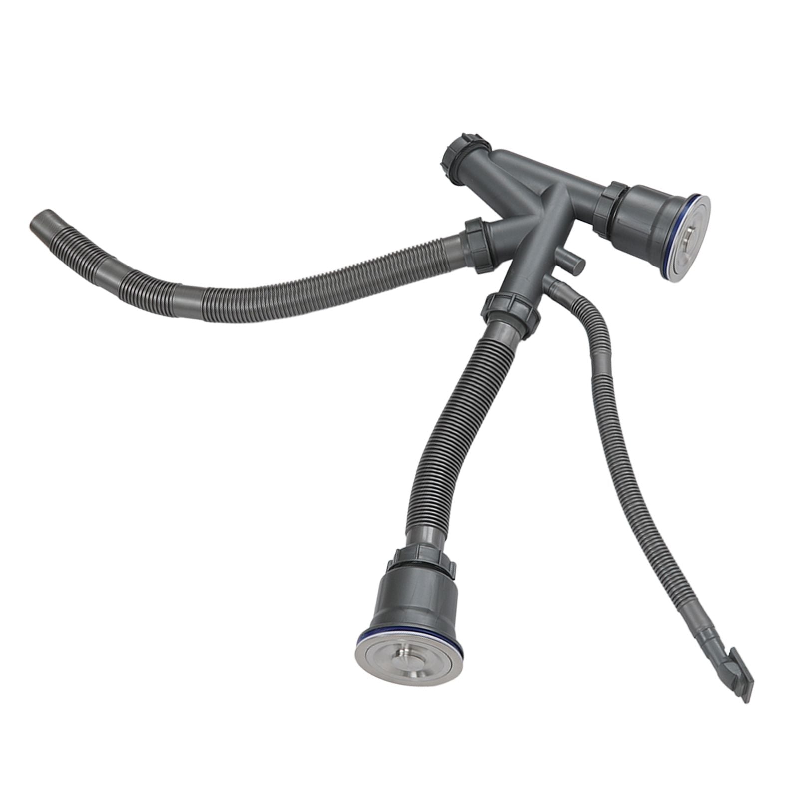 Sink Drain Assembly Kit Quick Connect Functional Bathroom Sink Drain for Home Kitchen V1294-YM0523-3112220029411