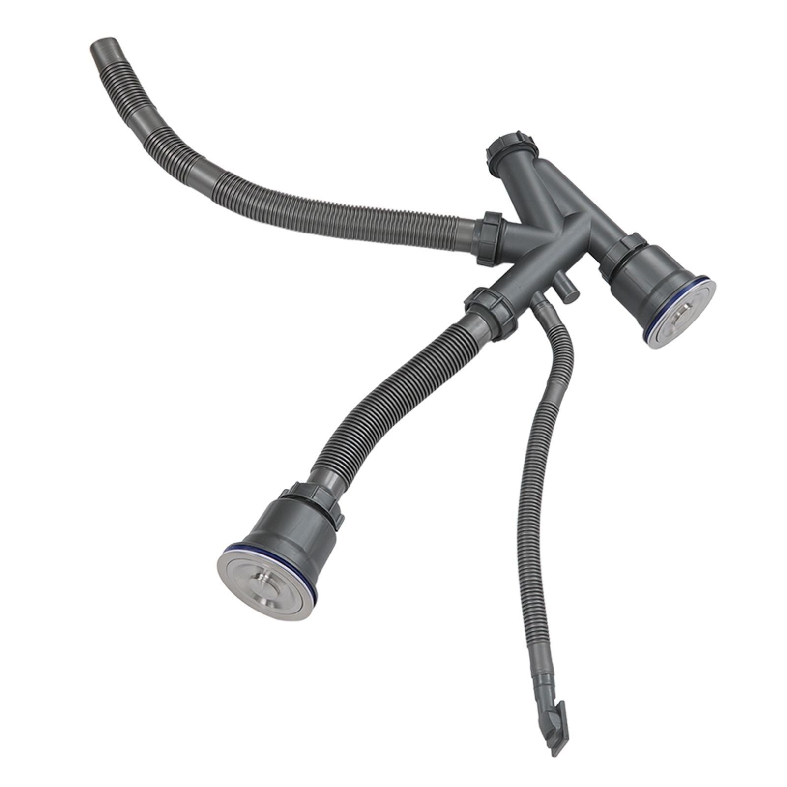 Sink Drain Assembly Kit Quick Connect Functional Bathroom Sink Drain for Home Kitchen V1294-YM0523-3112220029411