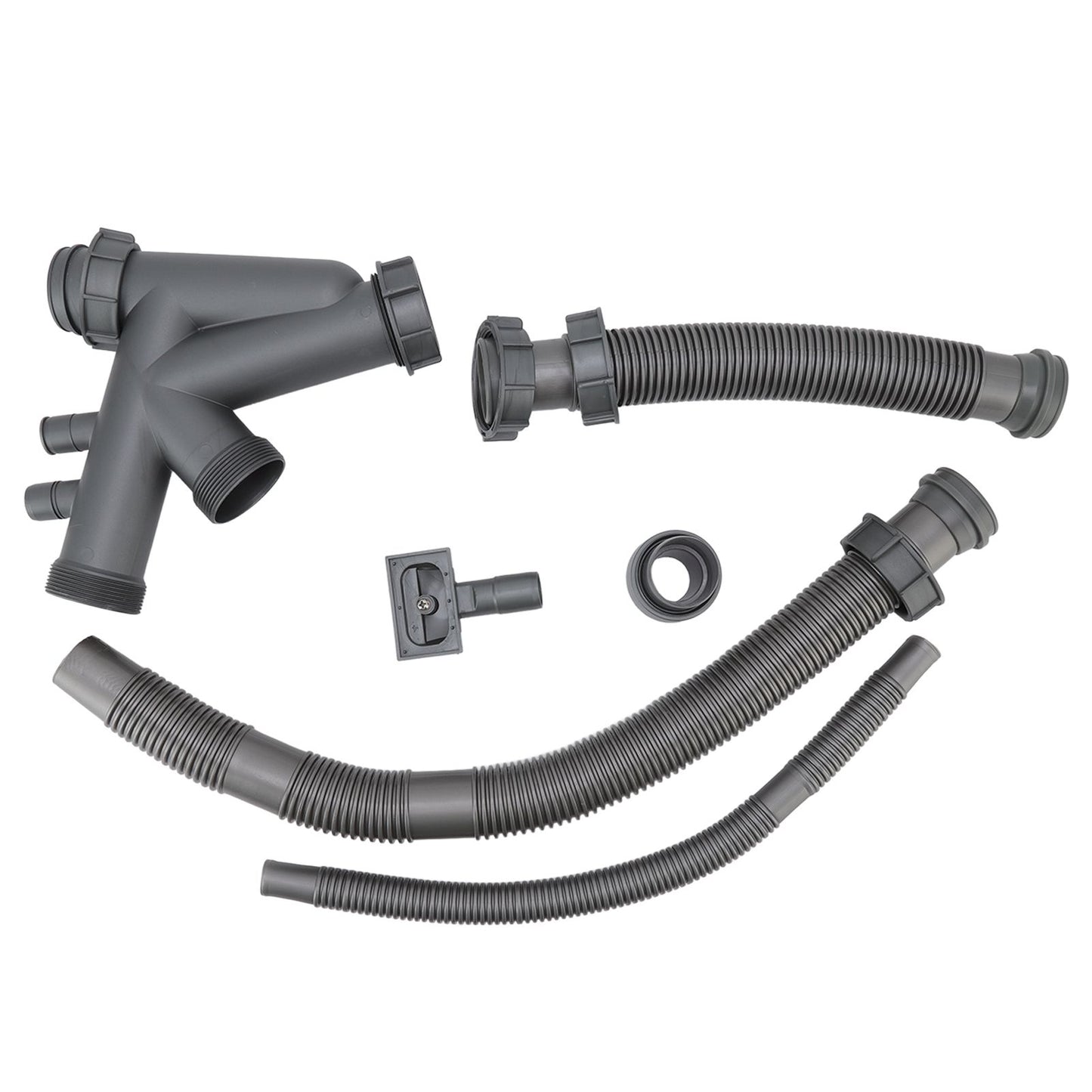 Sink Drain Assembly Kit Quick Connect Functional Bathroom Sink Drain for Home Kitchen V1294-YM0523-3112220029411