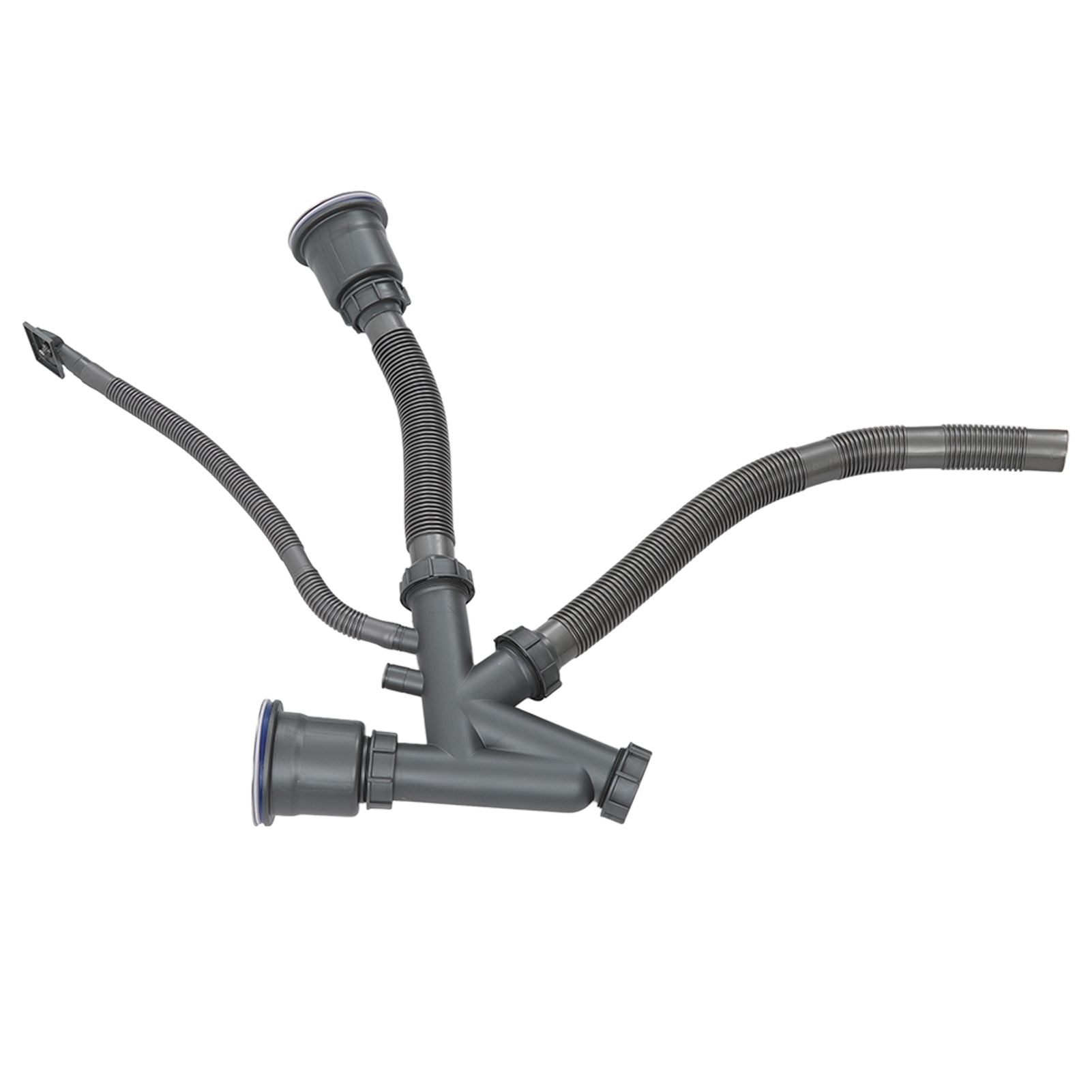 Sink Drain Assembly Kit Quick Connect Functional Bathroom Sink Drain for Home Kitchen V1294-YM0523-3112220029411