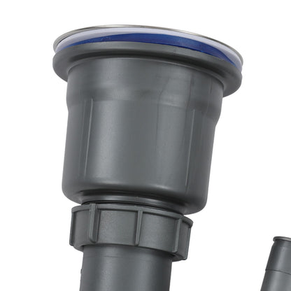 Sink Drain Assembly Kit Quick Connect Functional Bathroom Sink Drain for Home Kitchen V1294-YM0523-3112220029411