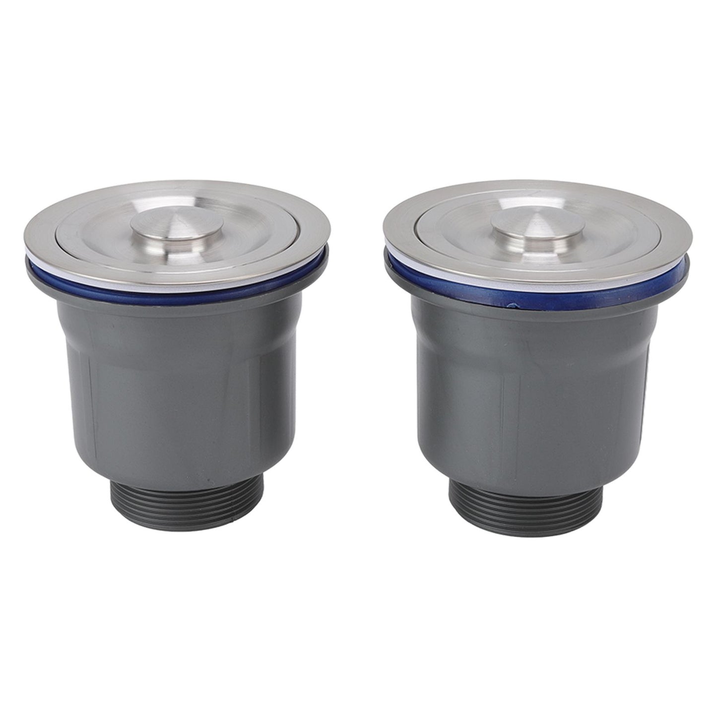 Sink Drain Assembly Kit Quick Connect Functional Bathroom Sink Drain for Home Kitchen V1294-YM0523-3112220029411