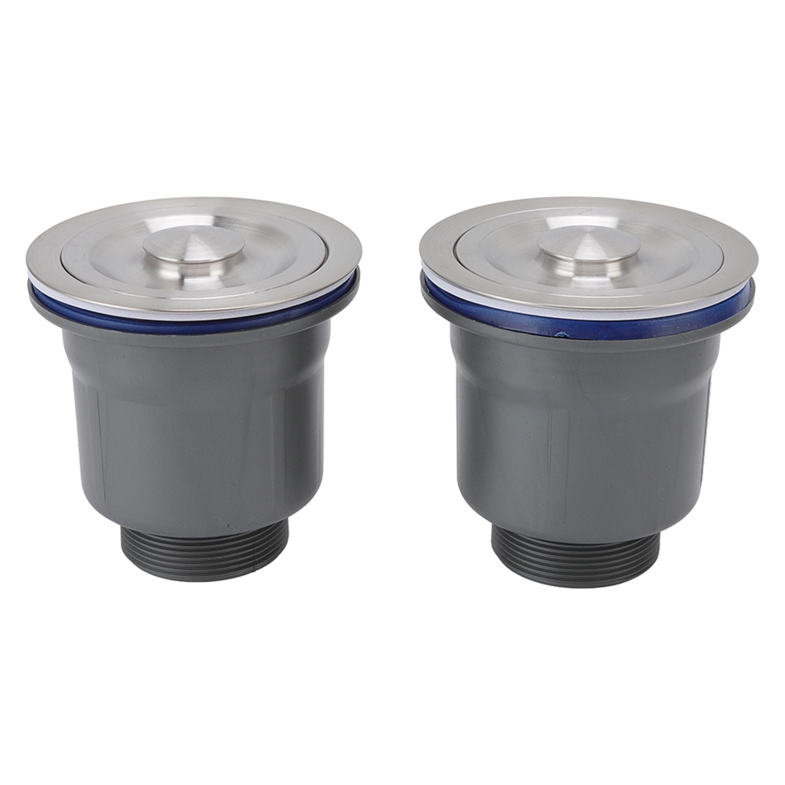 Sink Drain Assembly Kit Quick Connect Functional Bathroom Sink Drain for Home Kitchen V1294-YM0523-3112220029411