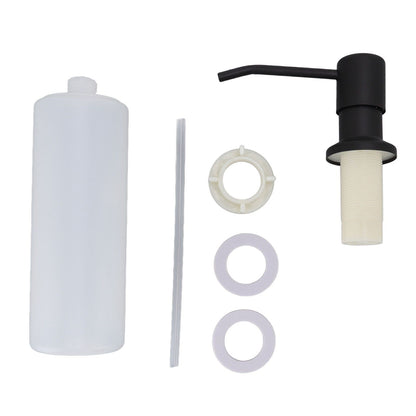 300ml Kitchen Sink Soap Dispenser Stainless Steel 360 degrees Rotation Multifunctional Soap Dispenser for V1294-YM0523-3112220029911