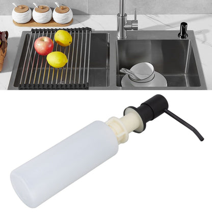 300ml Kitchen Sink Soap Dispenser Stainless Steel 360 degrees Rotation Multifunctional Soap Dispenser for V1294-YM0523-3112220029911